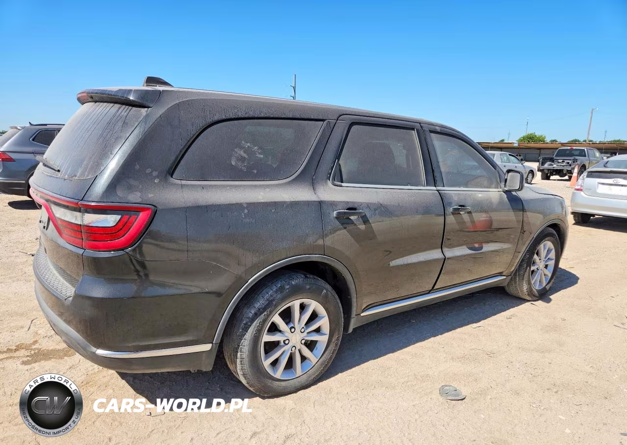 2014 Dodge Durango Sxt VIN:1C4RDHAG9EC308831 - 3