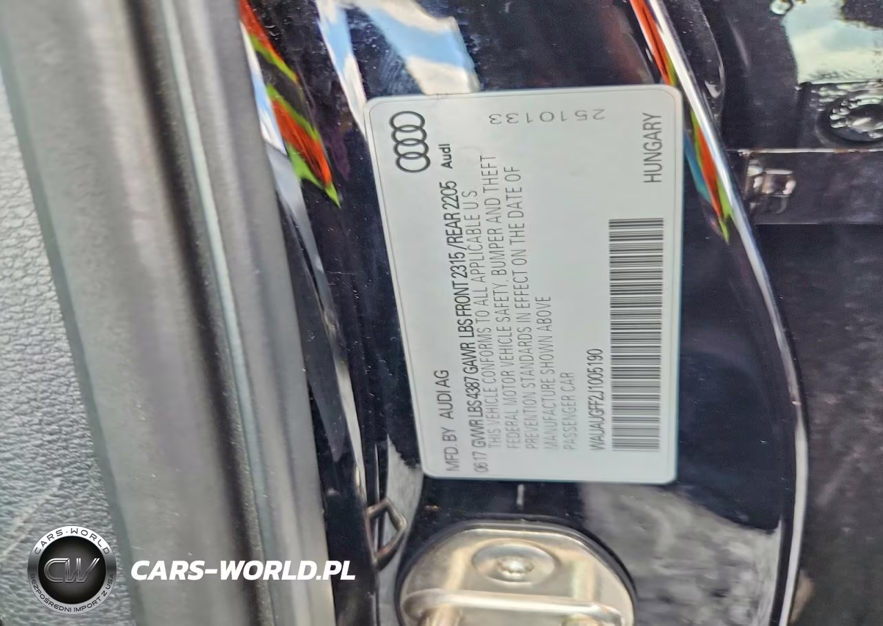 2018 Audi A3 Premium VIN:WAUAUGFF2J1005190 - 12