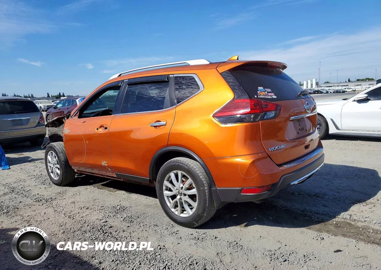 2017 Nissan Rogue Sv VIN:JN8AT2MT5HW148024 - 2