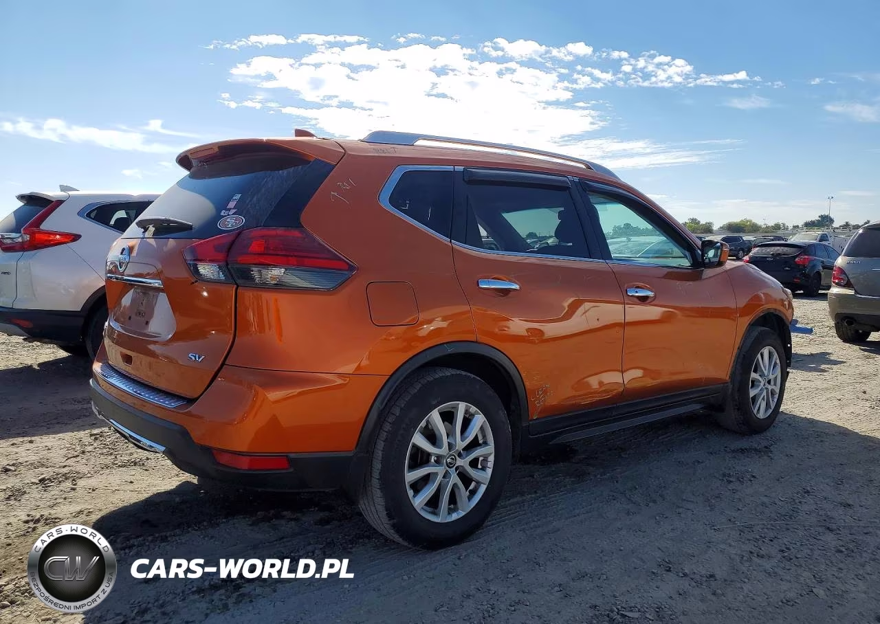 2017 Nissan Rogue Sv VIN:JN8AT2MT5HW148024 - 3