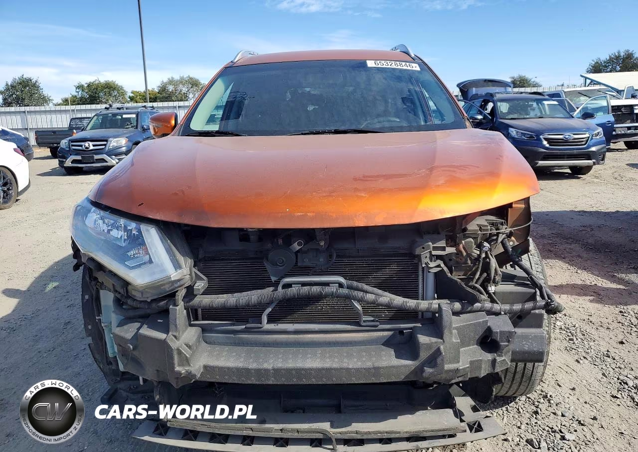 2017 Nissan Rogue Sv VIN:JN8AT2MT5HW148024 - 5