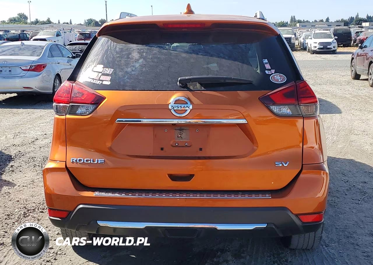 2017 Nissan Rogue Sv VIN:JN8AT2MT5HW148024 - 6