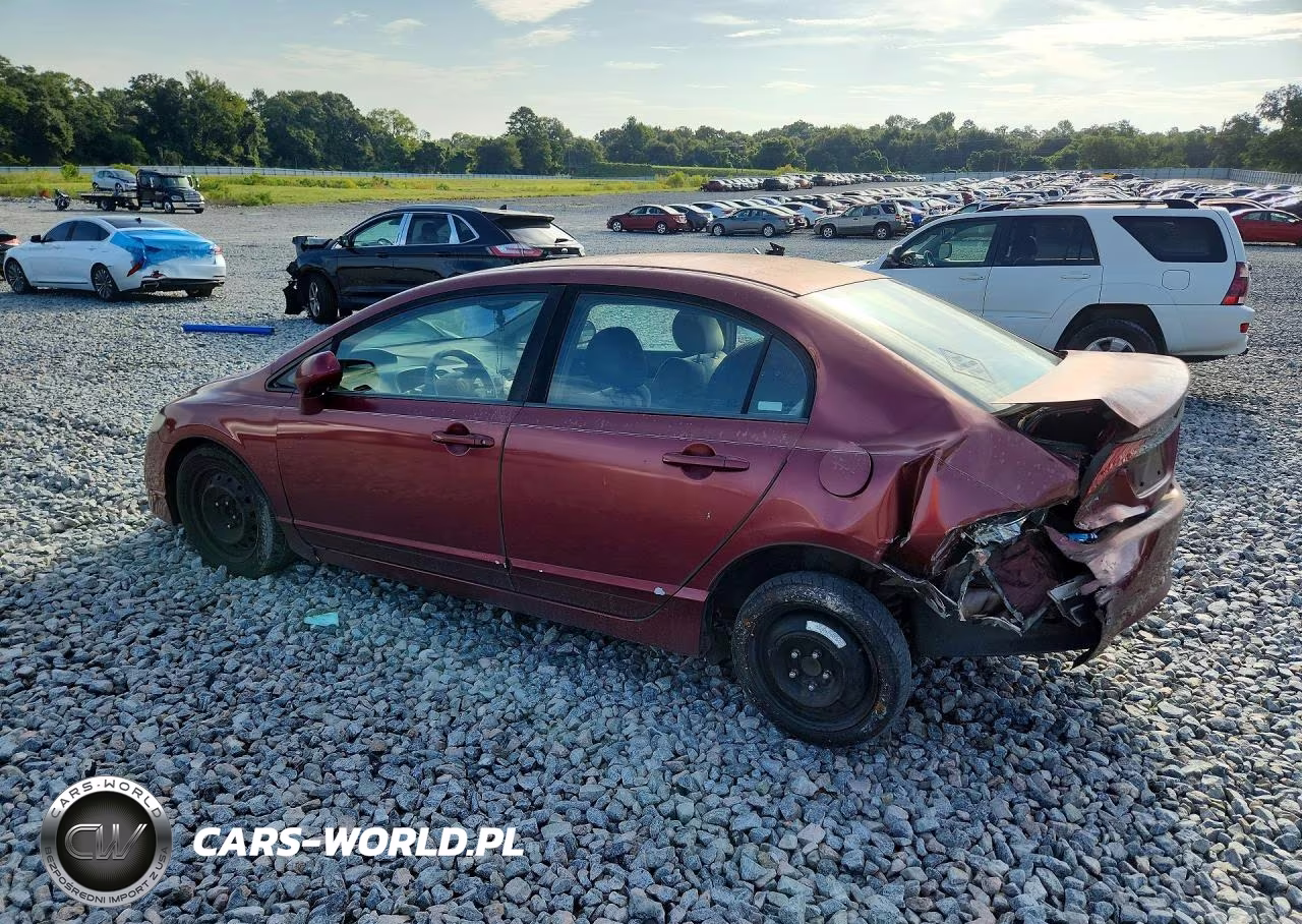 2009 Honda Civic Lx VIN:19XFA16569E035050 - 2