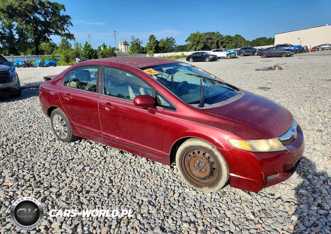 2009 Honda Civic Lx VIN:19XFA16569E035050 - 4