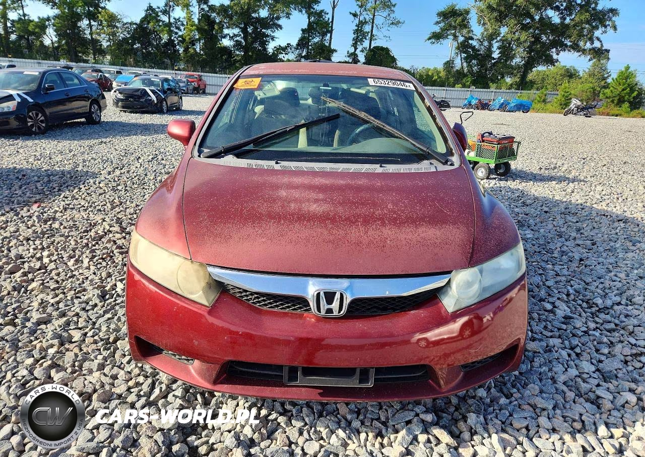 2009 Honda Civic Lx VIN:19XFA16569E035050 - 5