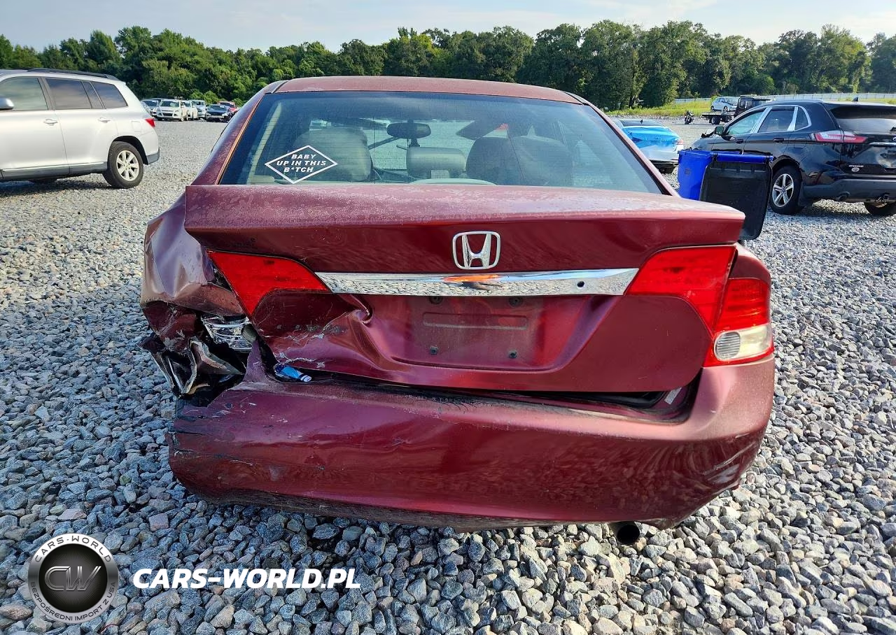 2009 Honda Civic Lx VIN:19XFA16569E035050 - 6