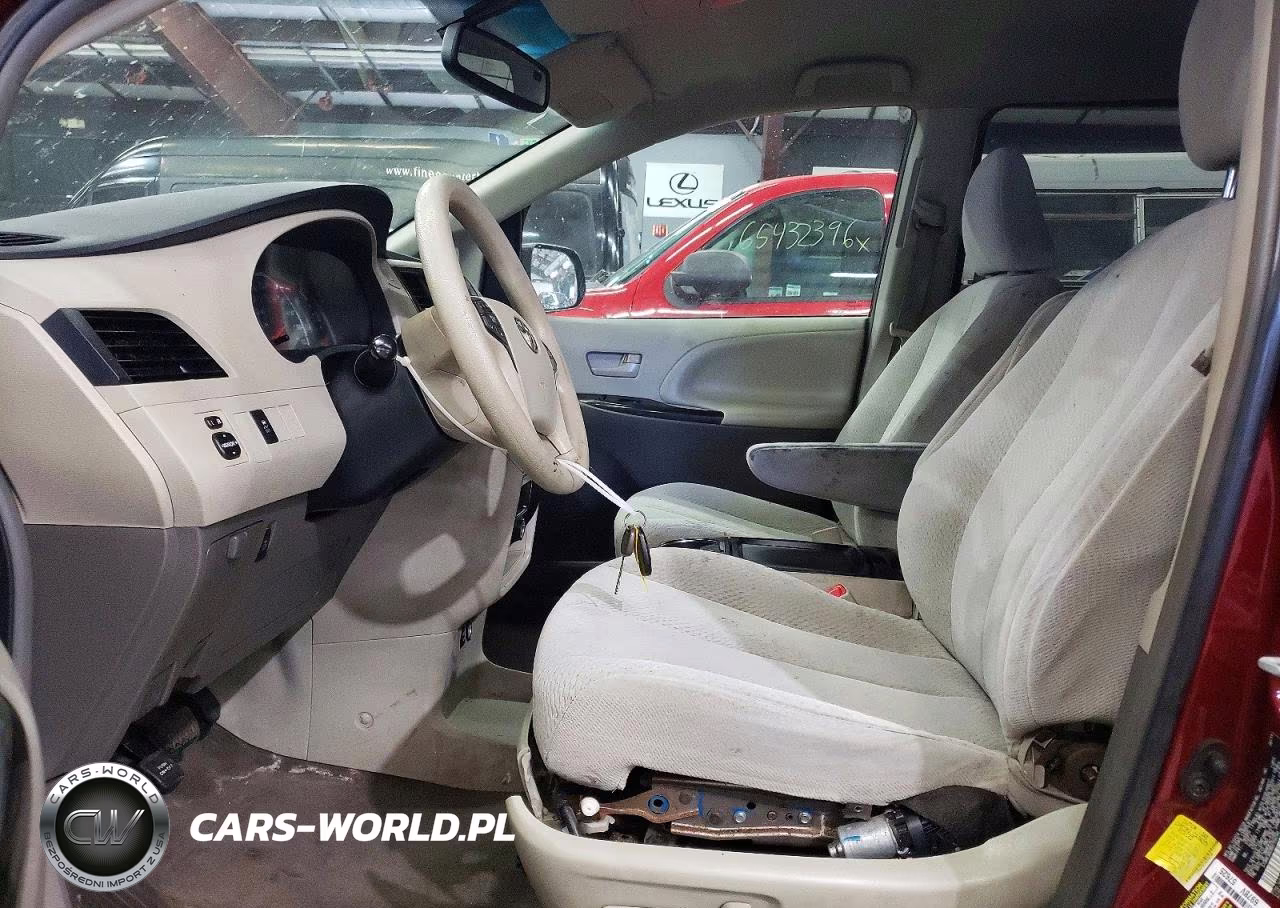 2011 Toyota Sienna Le VIN:5TDKK3DC8BS156246 - 7