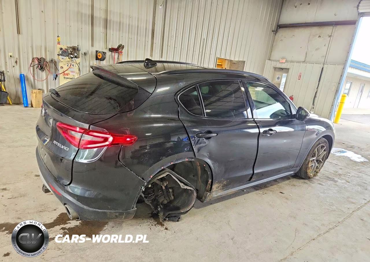 2018 Alfa Romeo Stelvio Ti Sport VIN:ZASFAKNN8J7C25838 - 3