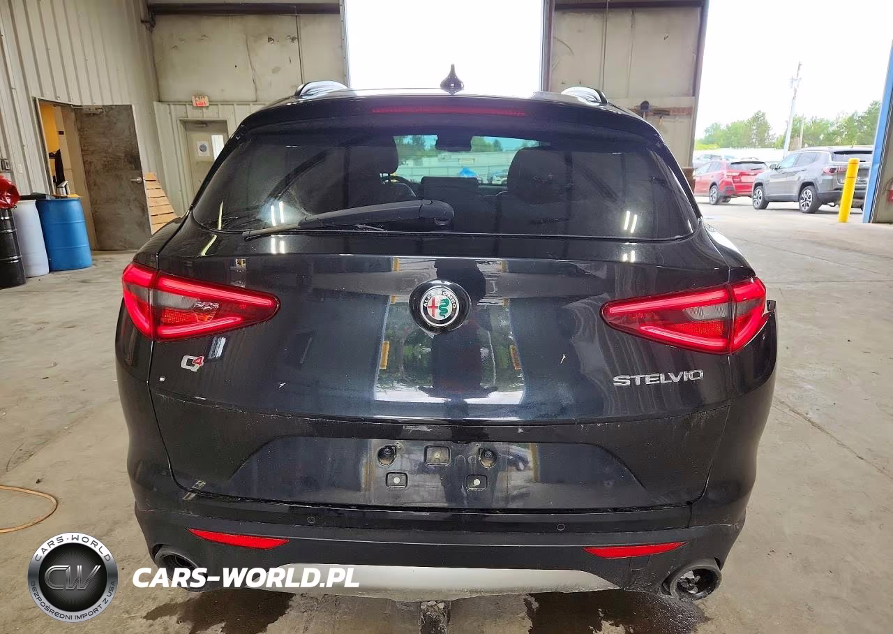 2018 Alfa Romeo Stelvio Ti Sport VIN:ZASFAKNN8J7C25838 - 6