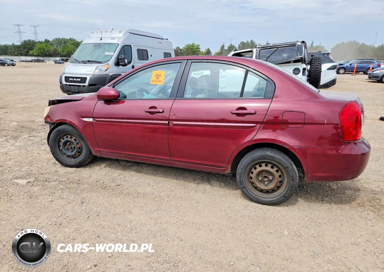 2007 Hyundai Accent Gls VIN:KMHCN46C37U113026 - 2