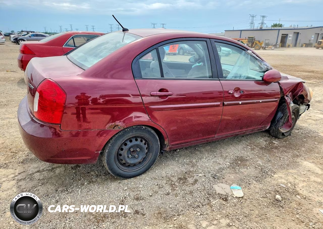 2007 Hyundai Accent Gls VIN:KMHCN46C37U113026 - 3