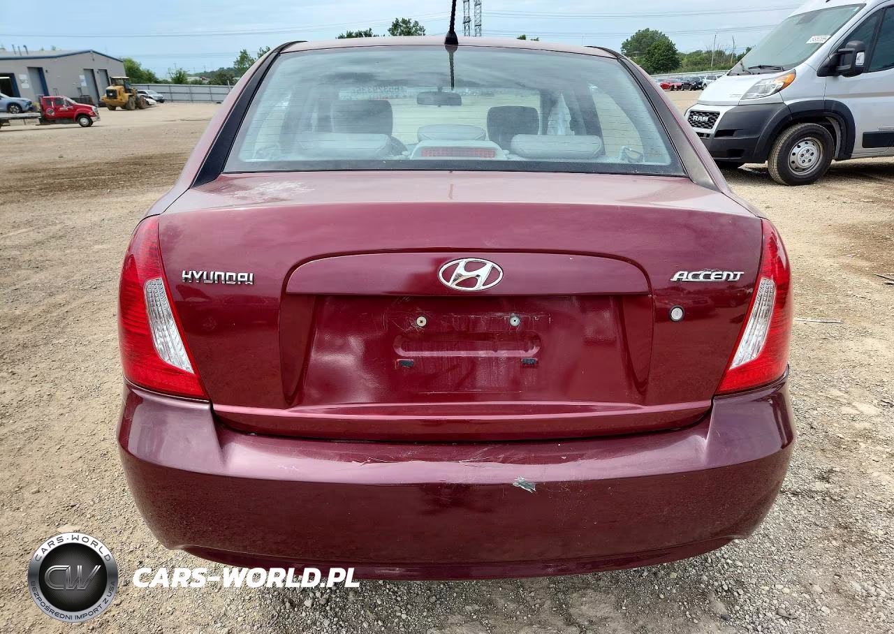 2007 Hyundai Accent Gls VIN:KMHCN46C37U113026 - 6