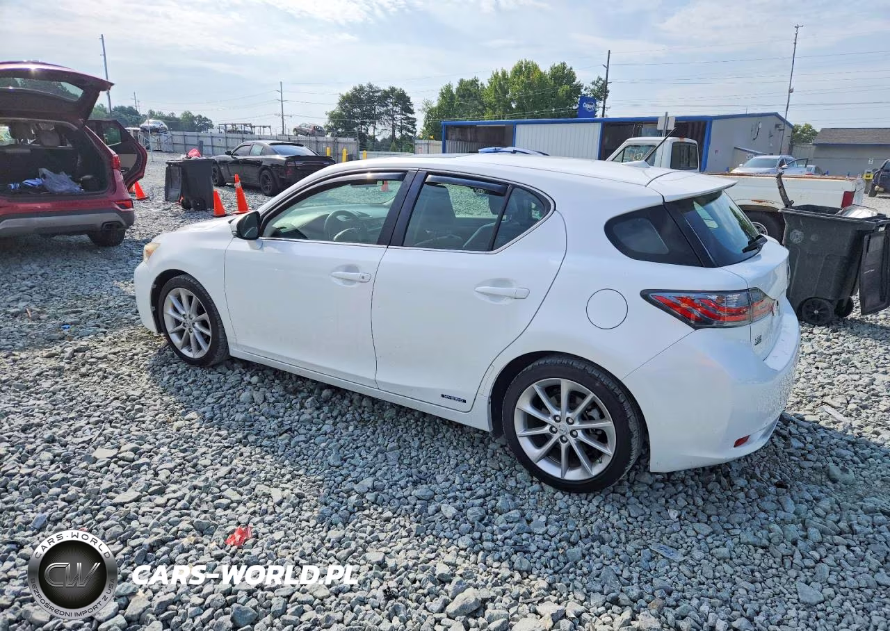 2012 Lexus Ct 200 VIN:JTHKD5BH6C2065116 - 2