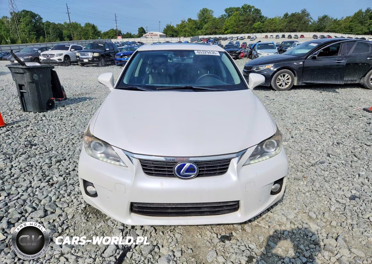 2012 Lexus Ct 200 VIN:JTHKD5BH6C2065116 - 5
