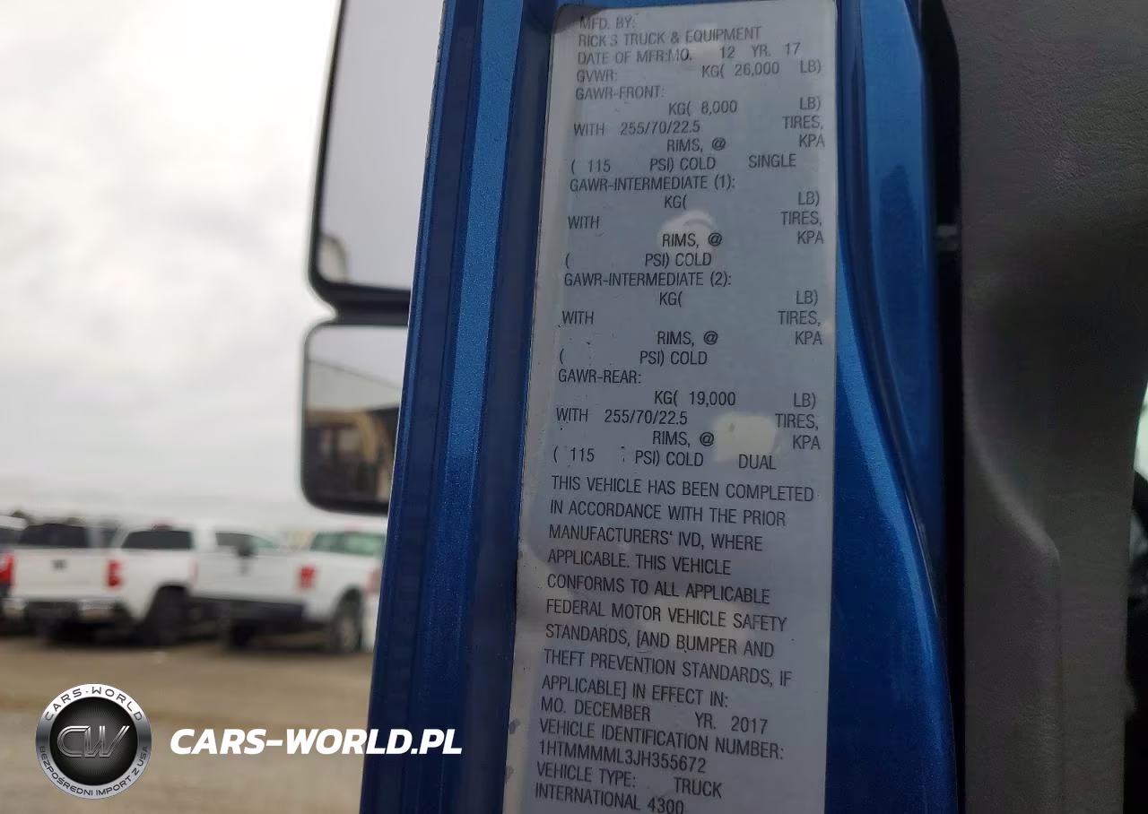 2018 International 4000 4300 VIN:1HTMMMML3JH355672 - 12