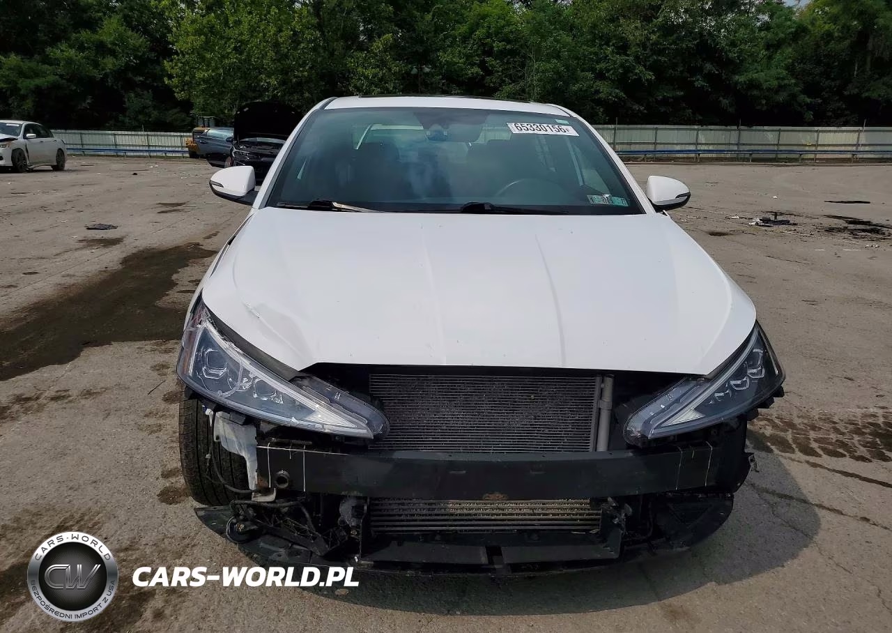 2019 Hyundai Elantra Sport VIN:KMHD04LB8KU814586 - 5
