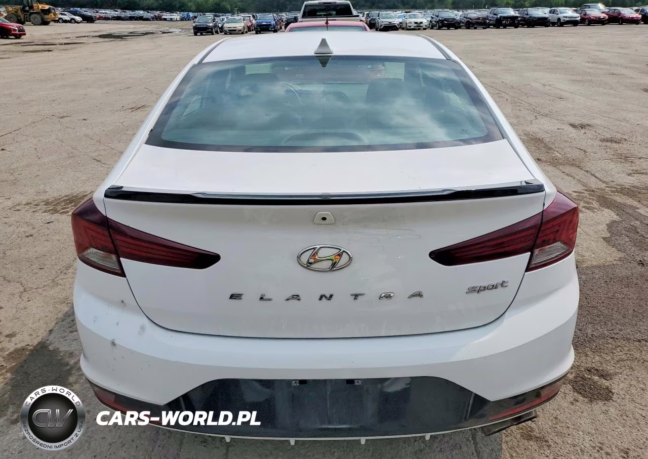 2019 Hyundai Elantra Sport VIN:KMHD04LB8KU814586 - 6