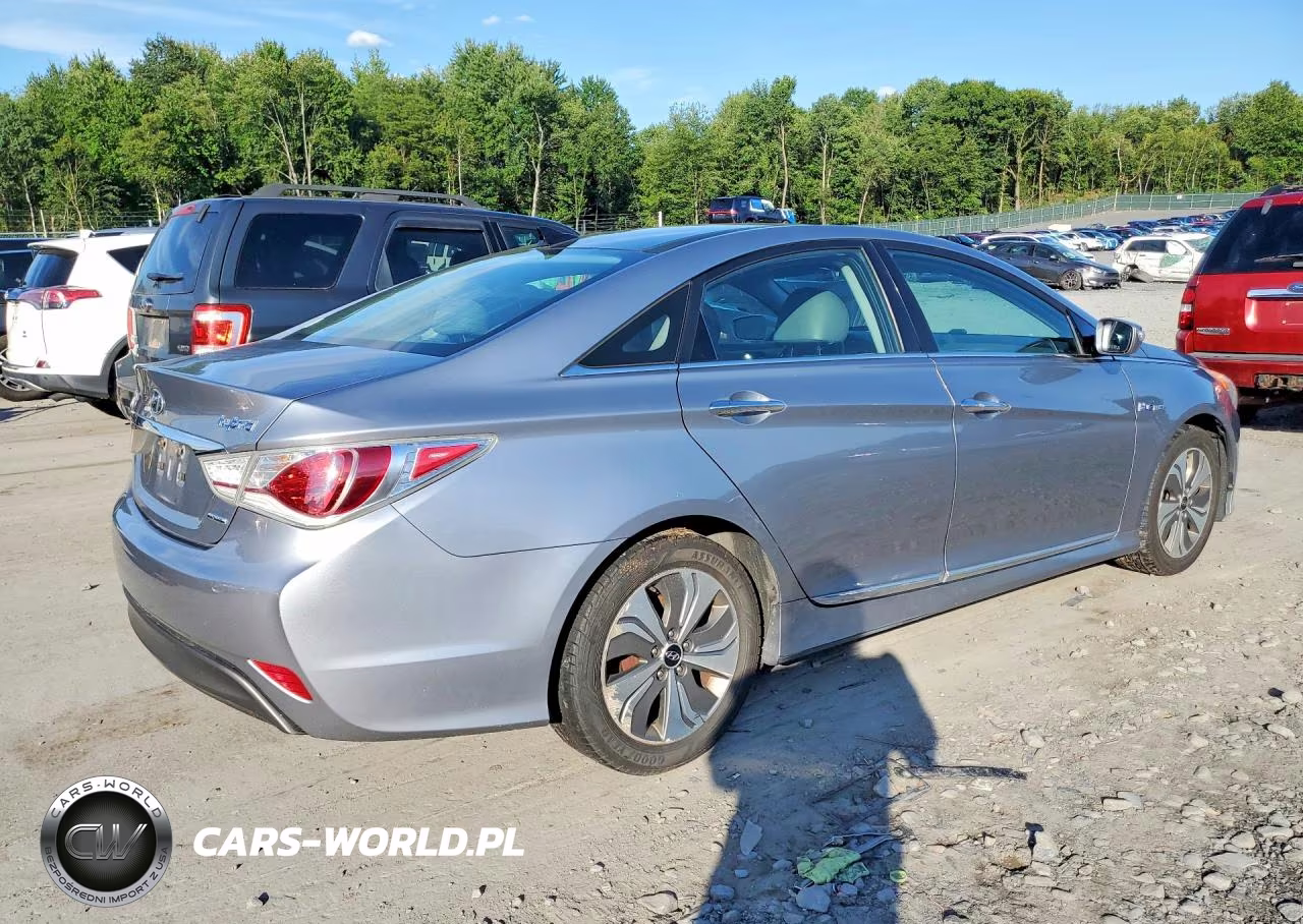 2015 Hyundai Sonata Hybrid Limited VIN:KMHEC4A48FA129589 - 3