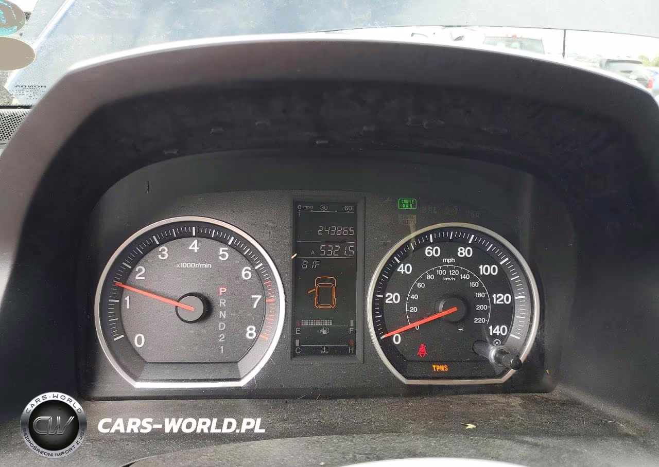 2007 Honda Cr-V Exl VIN:JHLRE48777C122206 - 9