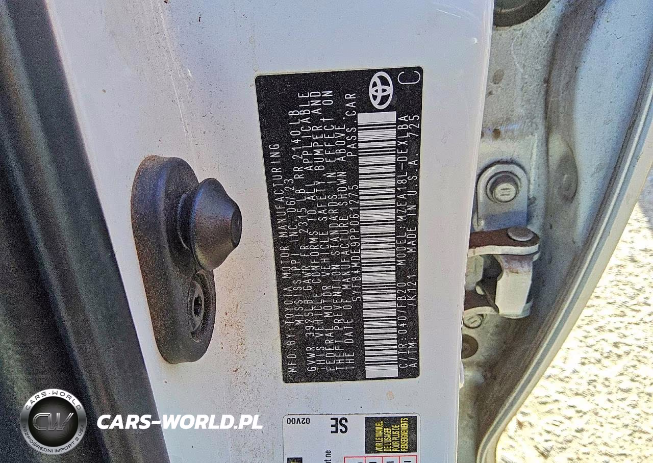 2023 Toyota Corolla Le VIN:5YFB4MDE9PP061275 - 12