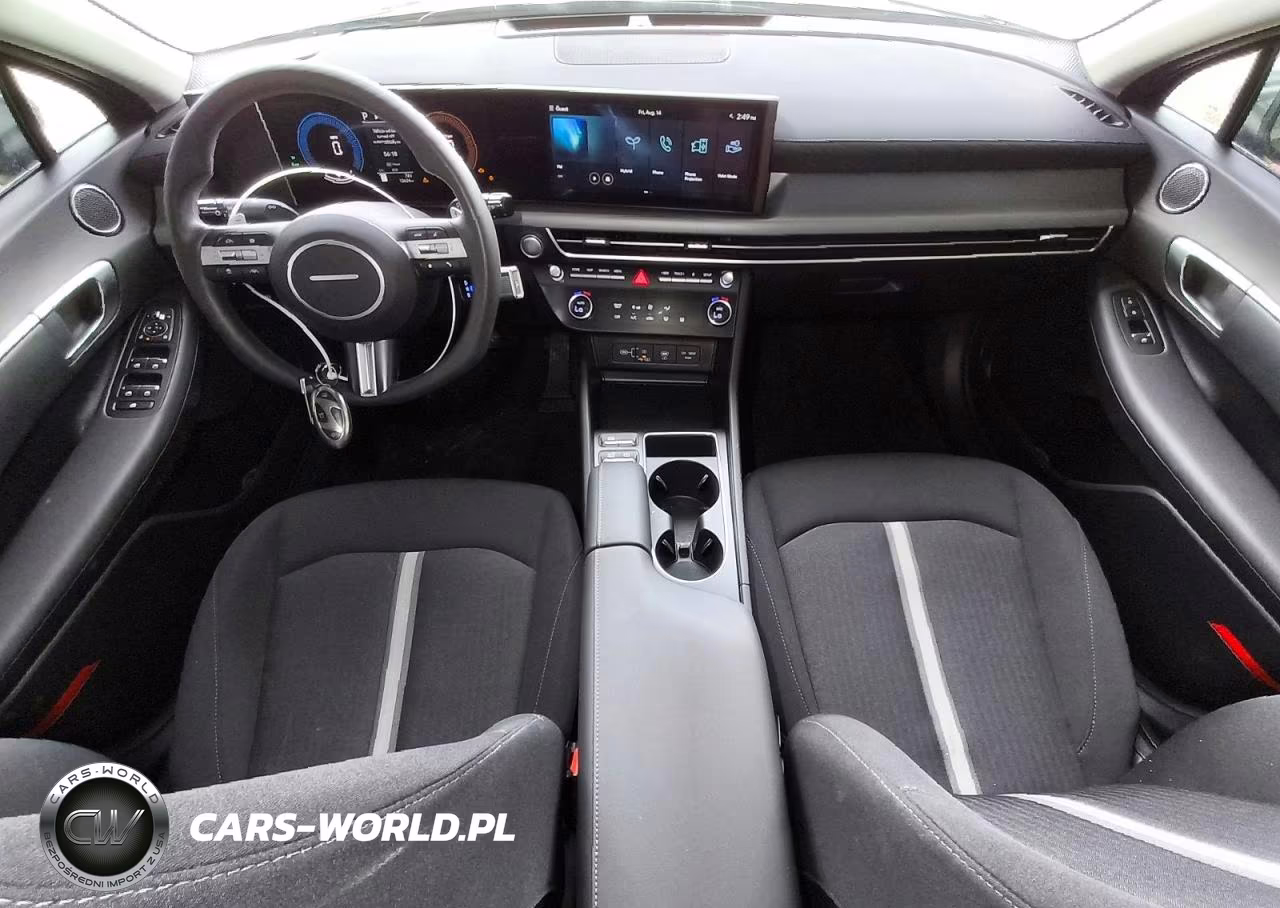 2026 Hyundai Sonata Hybrid Blue VIN:KMHL24JJXTA155879 - 8