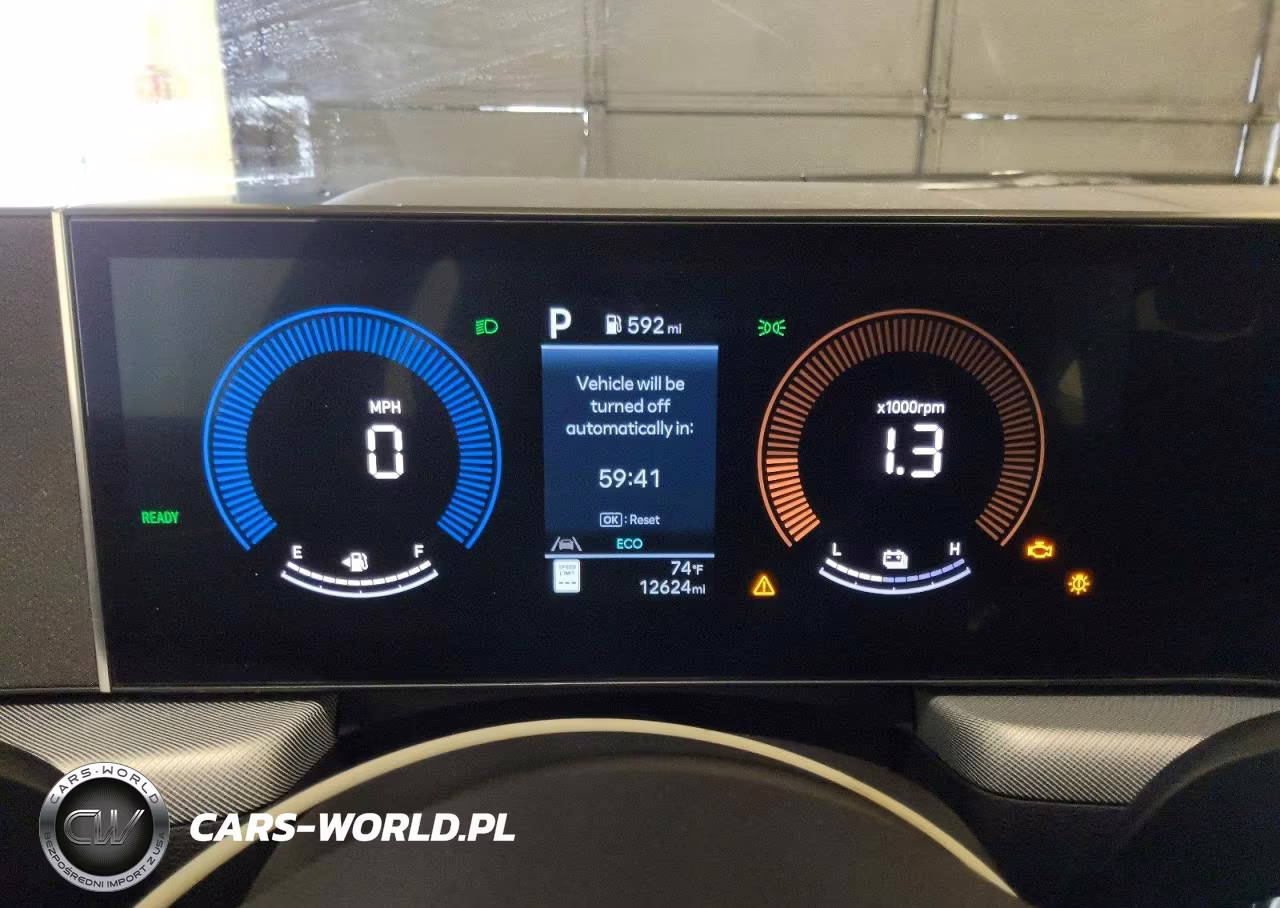2026 Hyundai Sonata Hybrid Blue VIN:KMHL24JJXTA155879 - 9