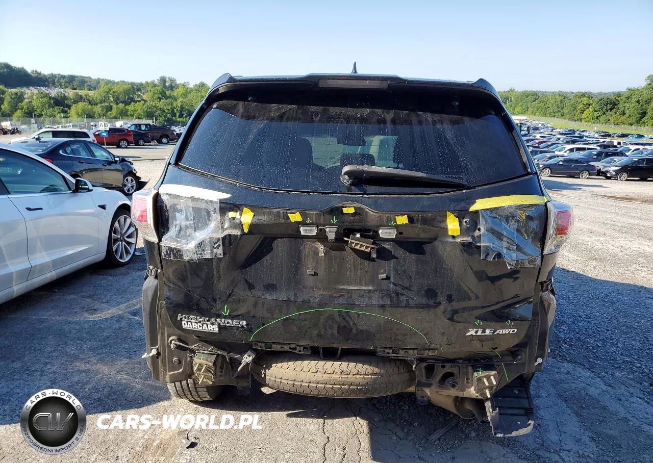 2014 Toyota Highlander Xle VIN:5TDJKRFH5ES010477 - 6