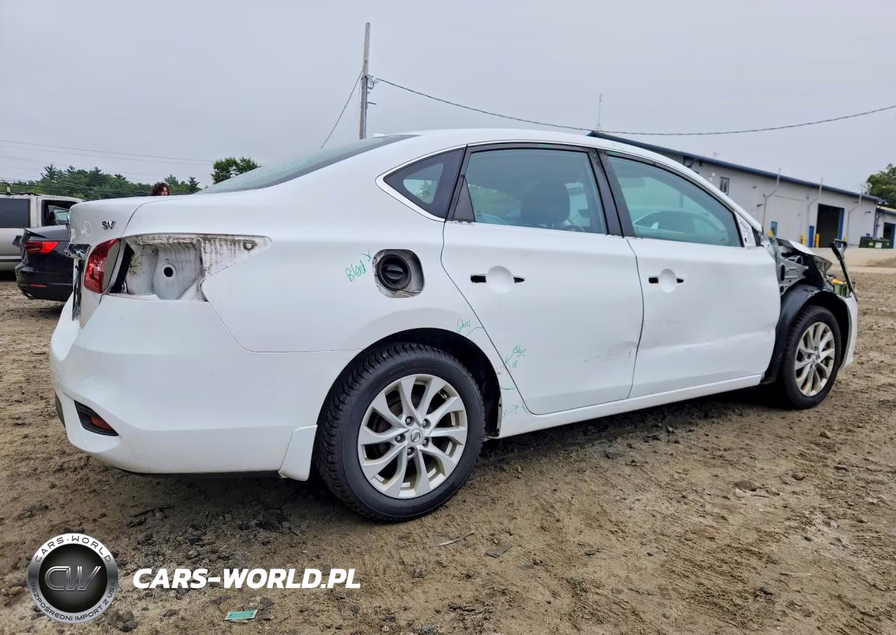 2019 Nissan Sentra Sv VIN:3N1AB7AP6KY231709 - 3