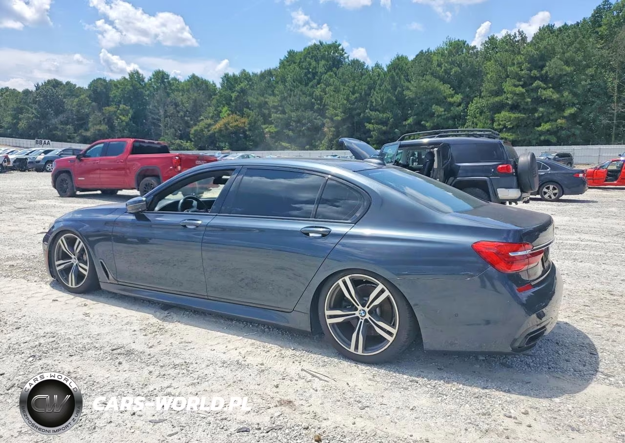 2016 BMW 740 I VIN:WBA7E2C57GG547414 - 2