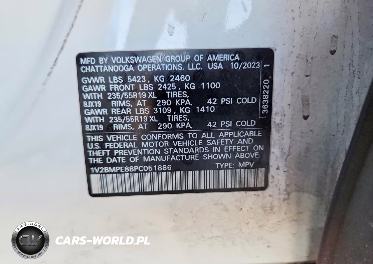2023 Volkswagen Id.4 VIN:1V2BMPE88PC051886 - 14