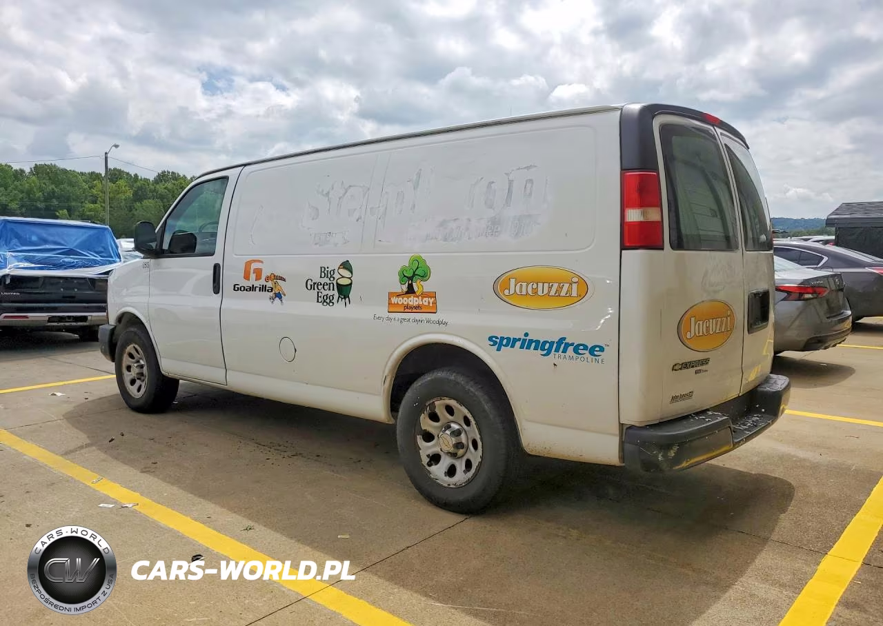 2013 Chevrolet Express G1500 VIN:1GCSGAF44D1107976 - 2