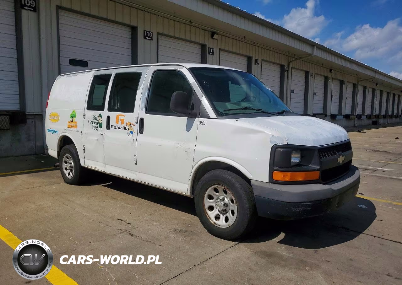 2013 Chevrolet Express G1500 VIN:1GCSGAF44D1107976 - 4