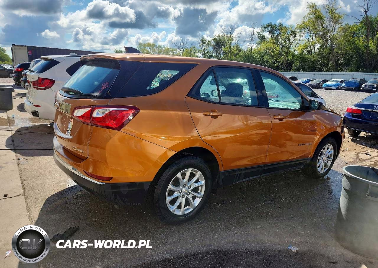 2018 Chevrolet Equinox Ls VIN:2GNAXHEV5J6105622 - 3
