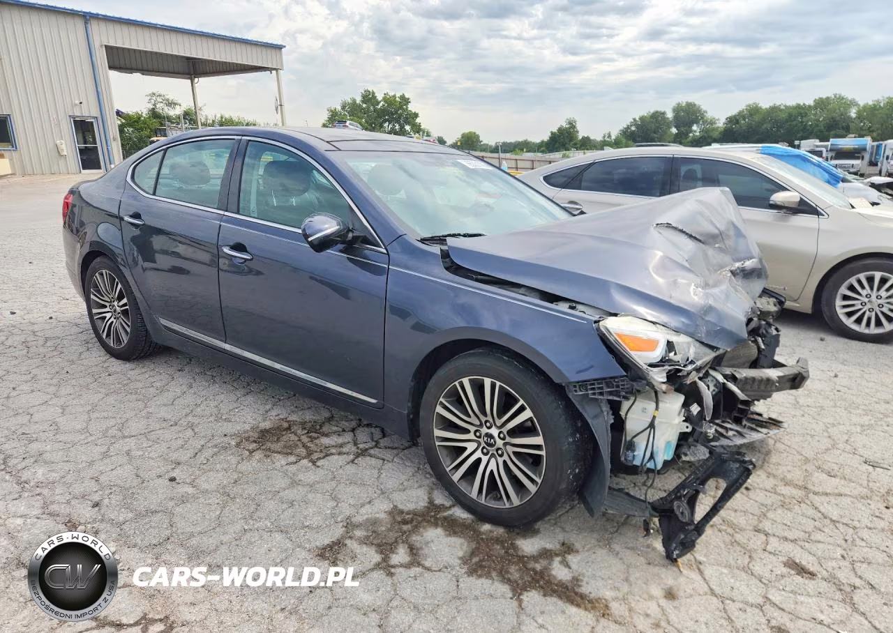 2014 Kia Cadenza Premium VIN:KNALN4D79E5128726 - 4