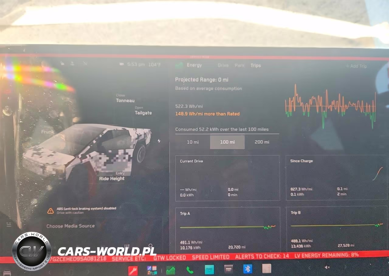 2025 Tesla Cybertruck VIN:7G2CEHED9SA081216 - 9