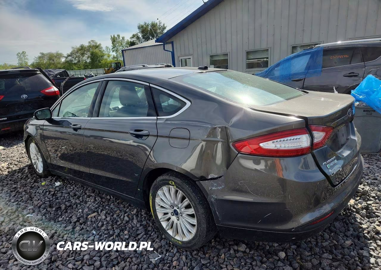 2016 Ford Fusion Se Phev VIN:3FA6P0PU9GR213690 - 2