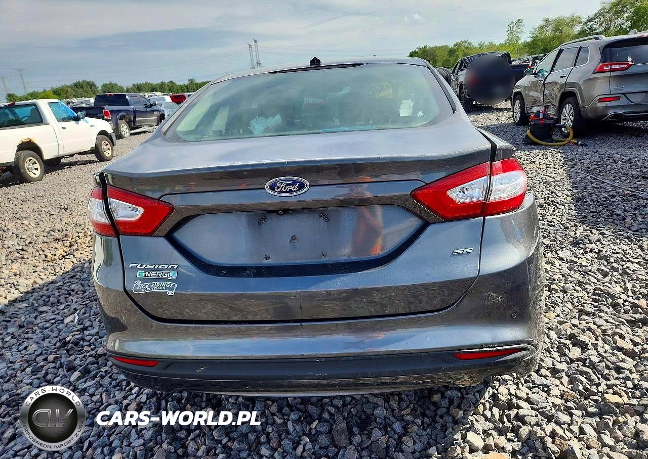 2016 Ford Fusion Se Phev VIN:3FA6P0PU9GR213690 - 6
