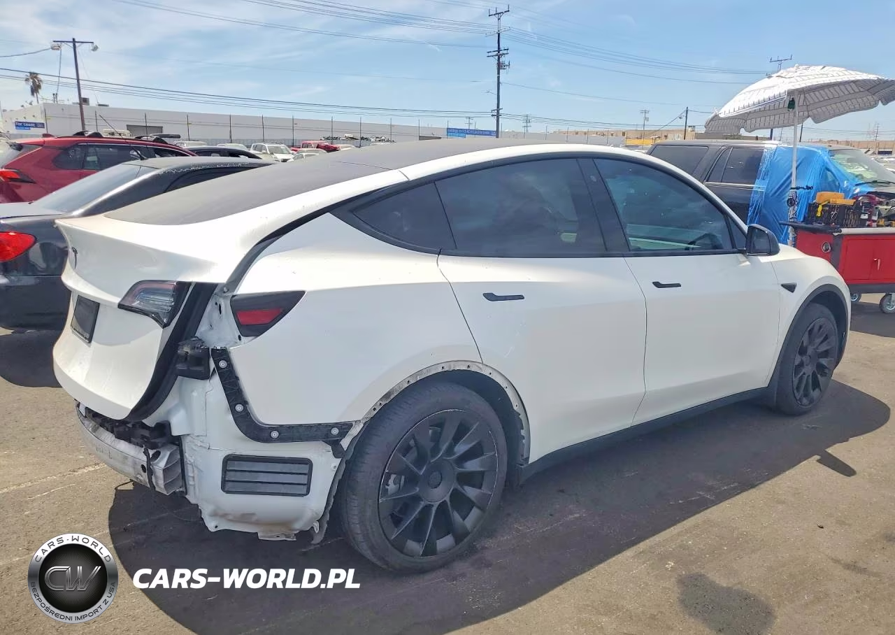 2020 Tesla Model Y VIN:5YJYGDEE3LF008657 - 3