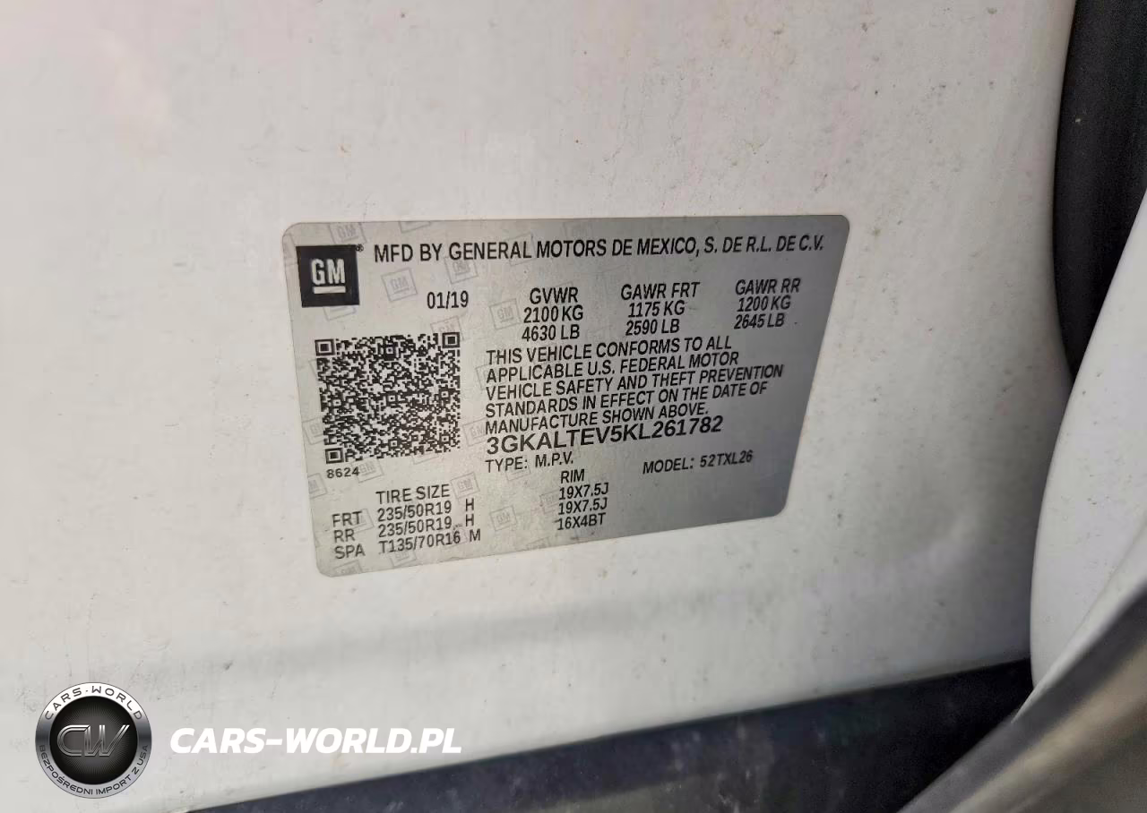 2019 GMC Terrain Sle VIN:3GKALTEV5KL261782 - 12