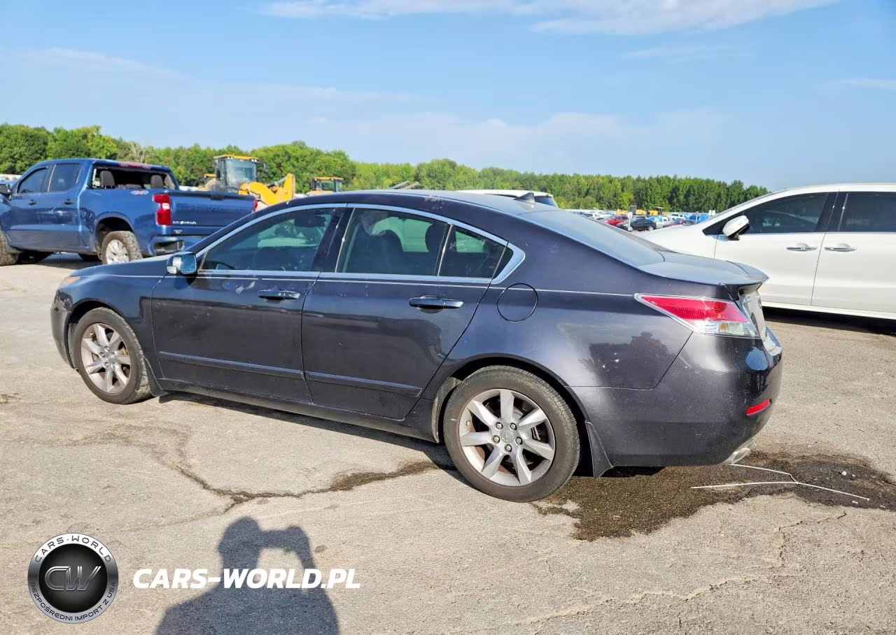 2012 Acura Tl VIN:19UUA8F52CA039351 - 2