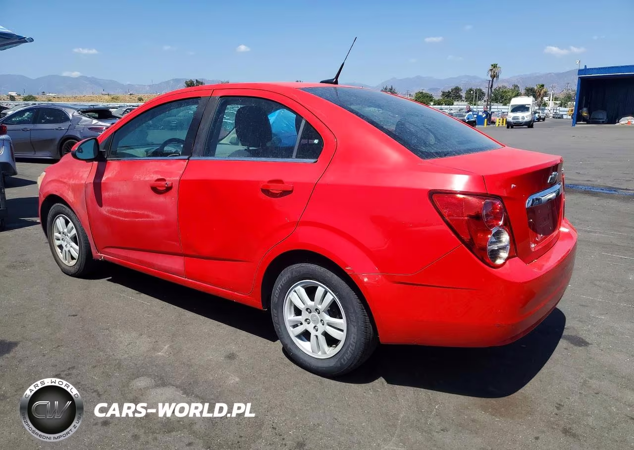 2014 Chevrolet Sonic Lt VIN:1G1JC5SG6E4215636 - 2