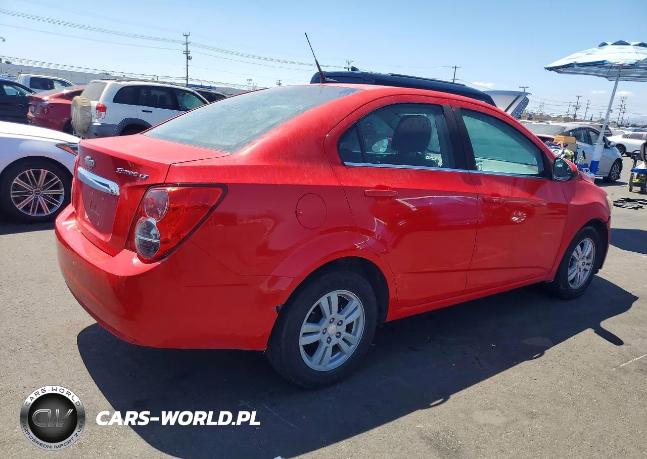 2014 Chevrolet Sonic Lt VIN:1G1JC5SG6E4215636 - 3