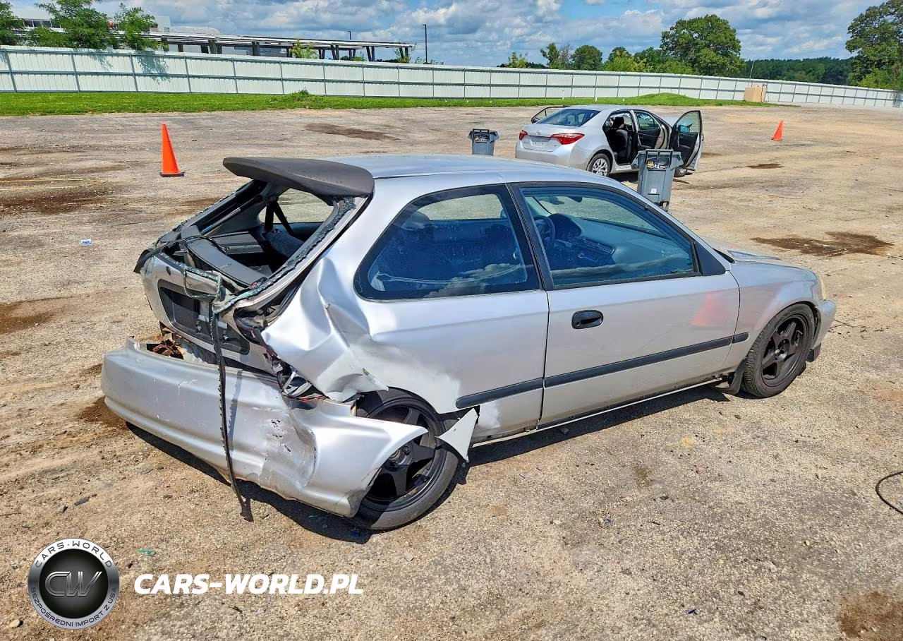 2000 Honda Civic Dx VIN:2HGEJ6449YH105549 - 3