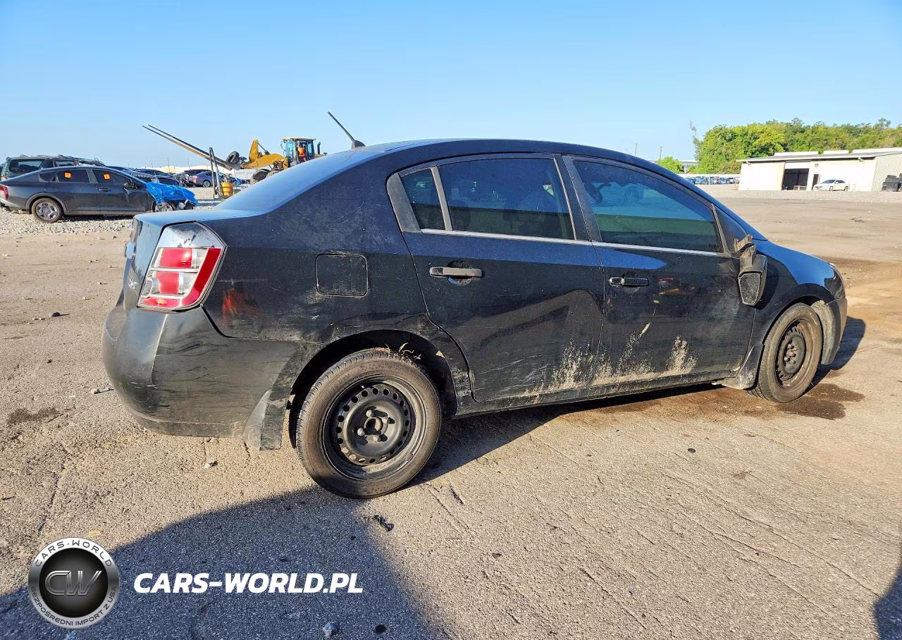 2007 Nissan Sentra 2.0 VIN:3N1AB61E97L626027 - 3