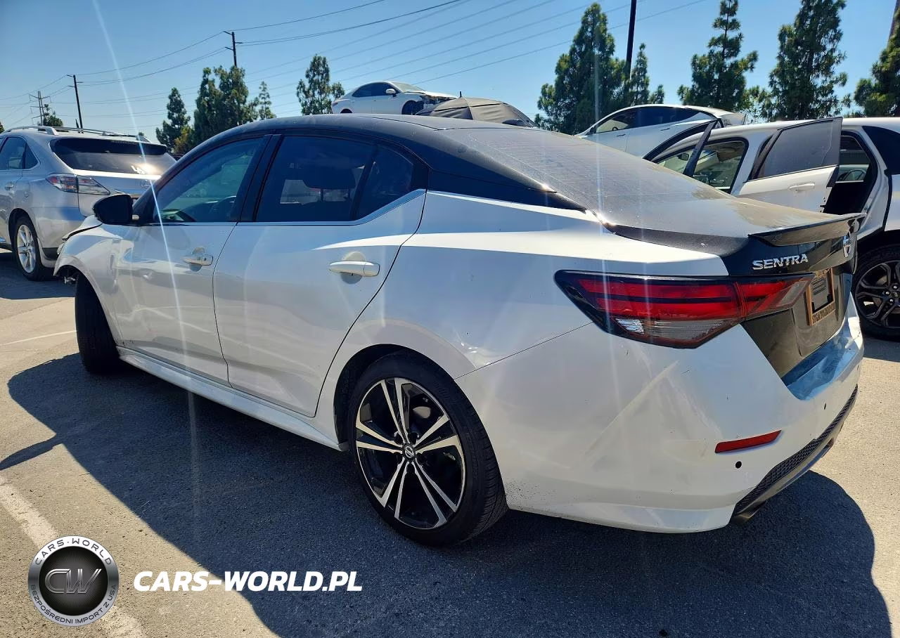 2021 Nissan Sentra Sr Xtronic Cvt VIN:3N1AB8DV9MY266697 - 2