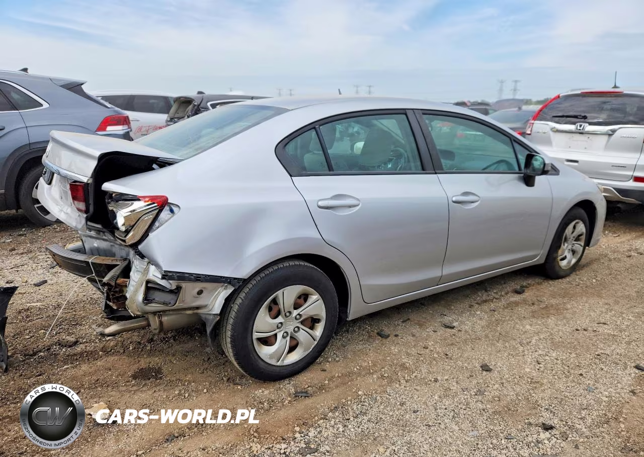2015 Honda Civic Lx VIN:19XFB2F50FE084310 - 3