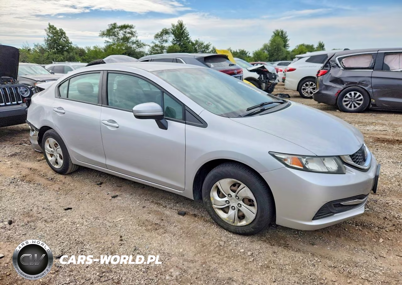 2015 Honda Civic Lx VIN:19XFB2F50FE084310 - 4