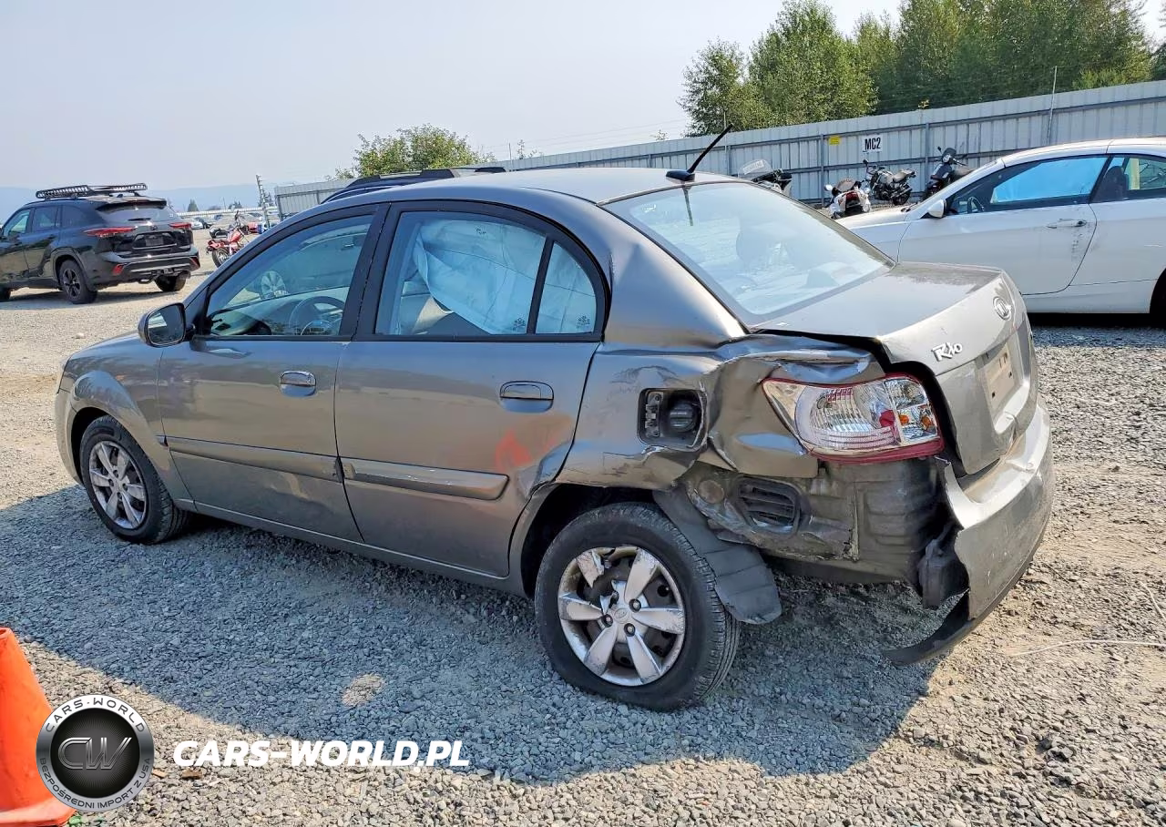 2011 Kia Rio Lx VIN:KNADH4A33B6955737 - 2