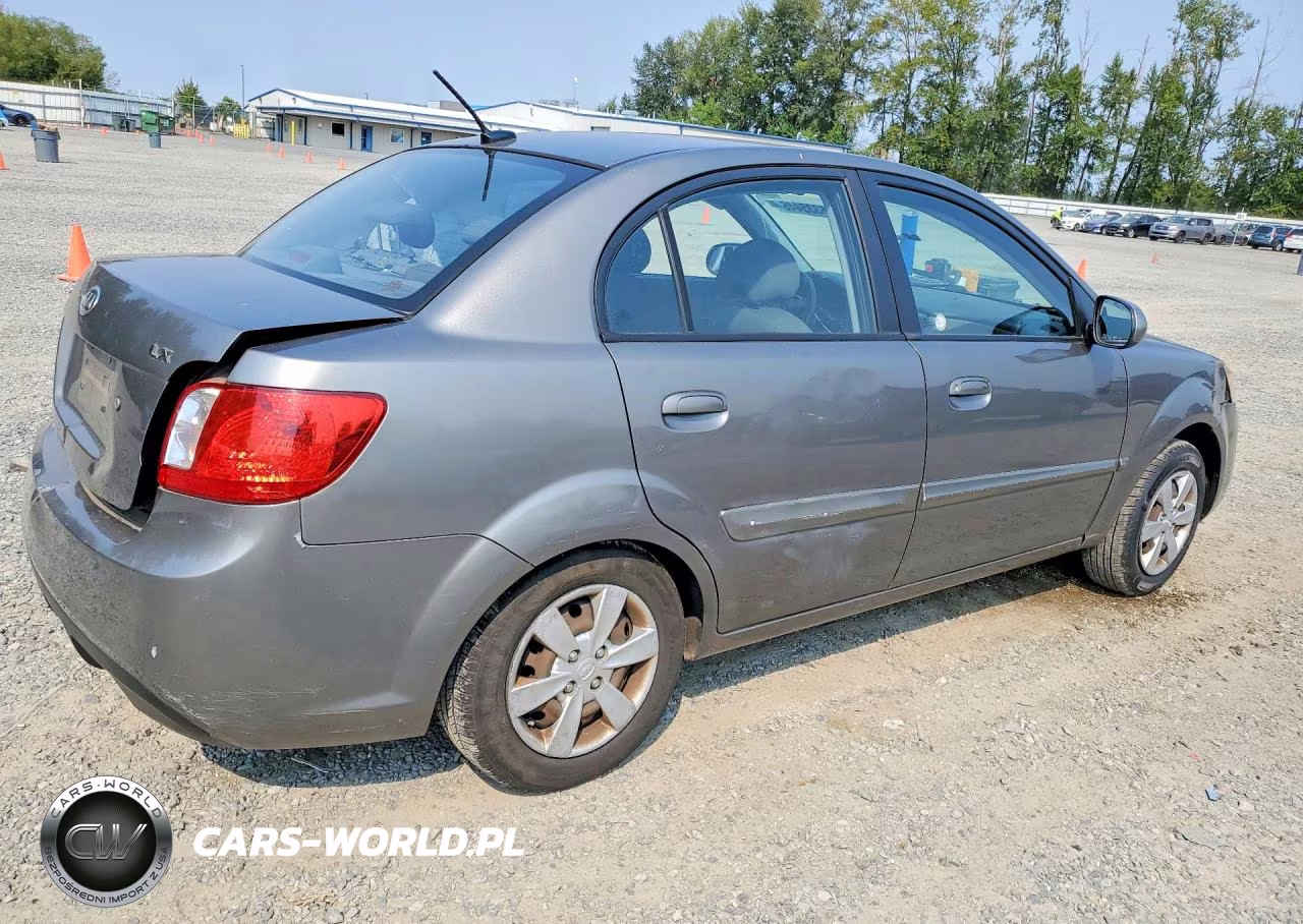2011 Kia Rio Lx VIN:KNADH4A33B6955737 - 3