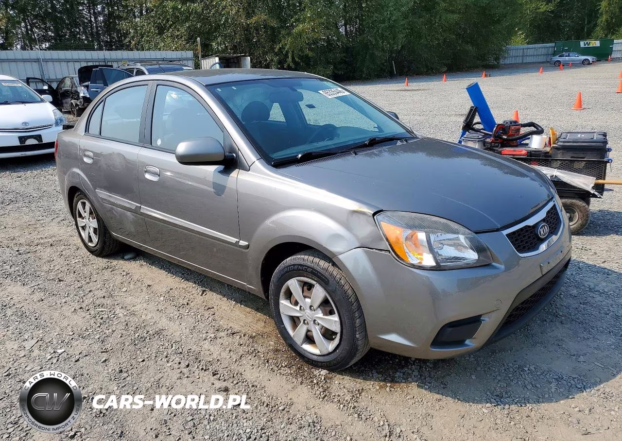2011 Kia Rio Lx VIN:KNADH4A33B6955737 - 4